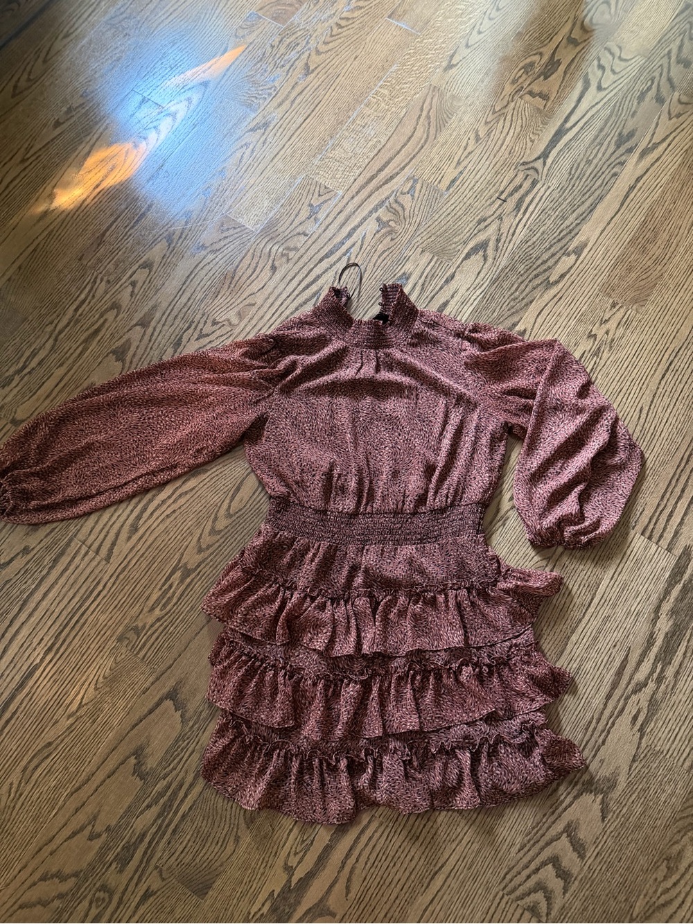 Express Ruffle Tiered Dress